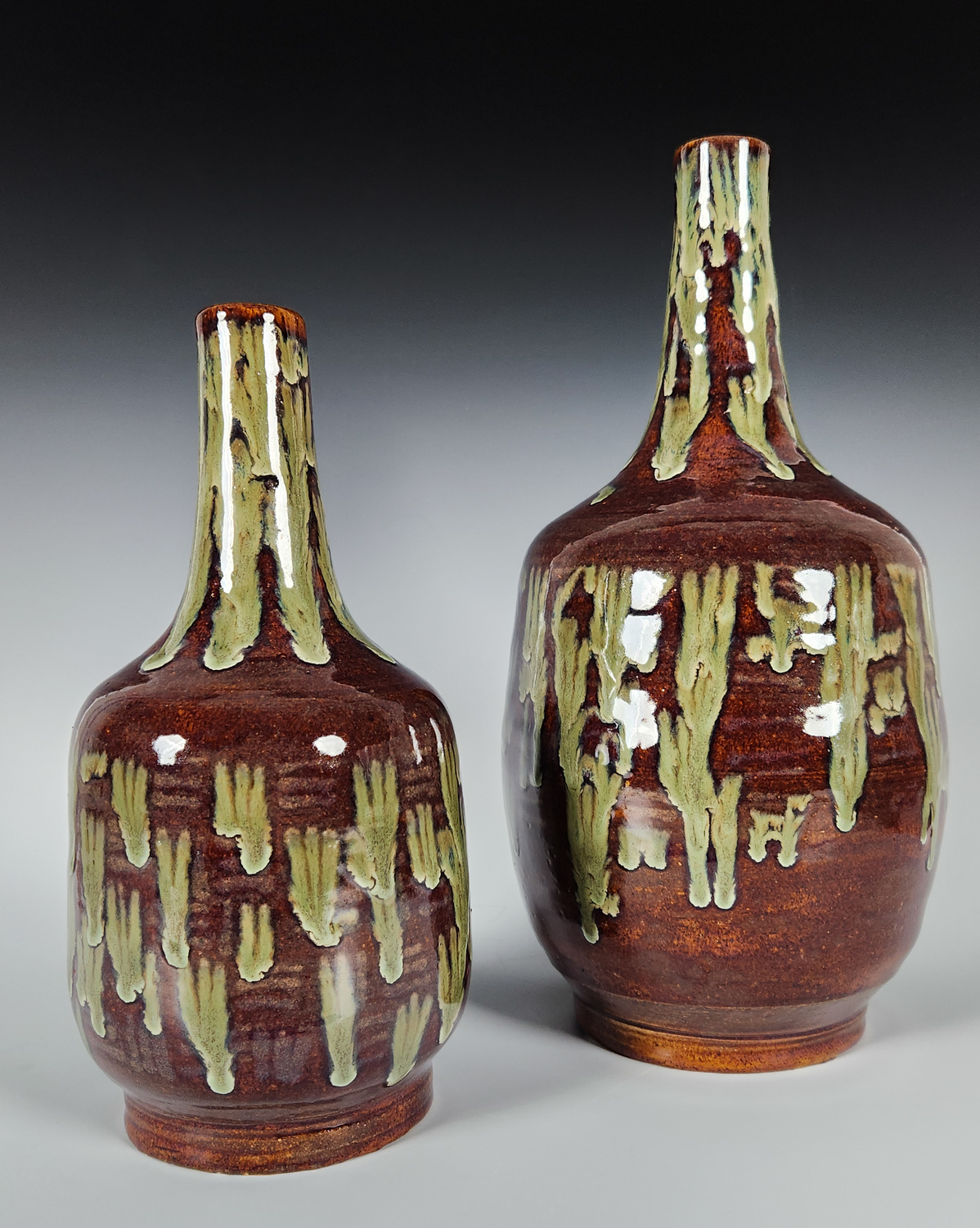 Red Oak Vases